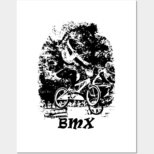 bmx Wall Art by rickylabellevie